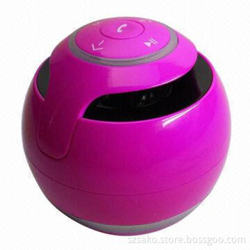 Portable Stereo Audio Bluetooth Speaker, Supports MP3 Player, Handsfree Calling and TF Cards